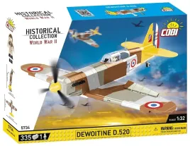cobi-samolot-5734-dewoitine-d-520-w-wa-335-element