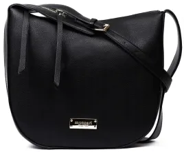 torebka-damska-duza-listonoszka-monnari-czarna-zlote-logo-na-ramie