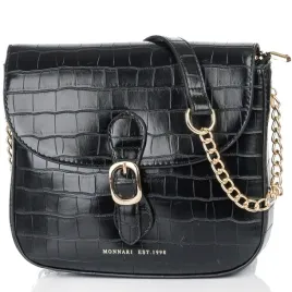 monnari-torebka-kuferek-listonoszka-czarny-kroko-lodka-czarna-premium
