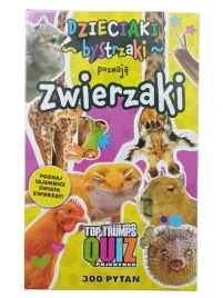 top-trumps-quiz-dzieciaki-bystrzaki-poznaja-zwierzaki-300-pytan-gra