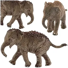 schleich-mlody-slon-slonik-azjatycki-figurka-kolekcjonerska-recznie-malowan