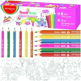 kolorowanka-papier-do-kolorowania-dla-dziewczynki-14x76cm-keyroad-6-kredek