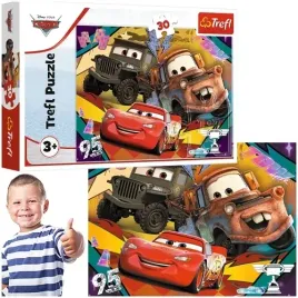 puzzle-auta-cars-30-el-rozpedzone-samochody-zygzak-zlomek-18293-trefl