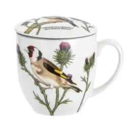 kubek-z-zaparzaczem-porcelanowy-zestaw-do-herbaty-380-ml-ptak-szczygiel