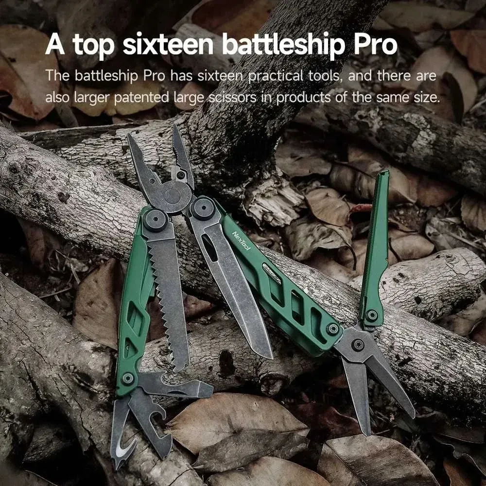 multitool-nextool-flagship-pro-ne20278-16w1-zielony-etui-do-pasa-stan-nowy