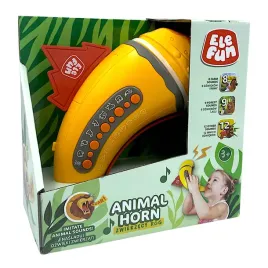 elefun-animal-horn-zwierzecy-rog-pomaranczowy