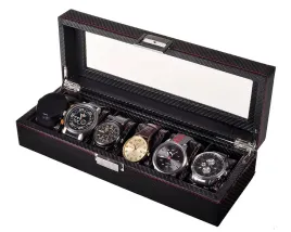 eleganckie-pudelko-organizer-szkatulka-kuferek-etui-na-6-zegarkow-karbonowe