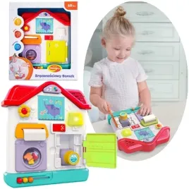 zabawka-interaktywna-edukacyjna-zrecznosciowy-domek-dzwiek-swiatlo-dumel