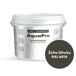aqua-pro-emalia-akrylowa-szybkoschnaca-9l-zolta-oliwka-ral-6014