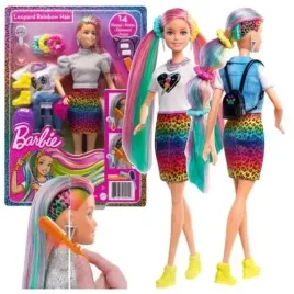 barbie-lalka-leopard-figurki-akcesoria-kolorowa-fryzura-panterka-mattel