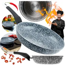 tradycyjna-patelnia-24cm-solidna-patelnia-gaz-indukcja-marmurowa-non-stick