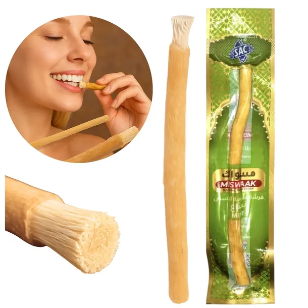 Miswak Patyczek Do Wybielania Czyszczenia Zębów Z Drzewa Arakowego