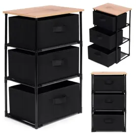 szafka-regal-organizer-tekstylny-wyciagane-kosze-3-poziomy-loft-czarna