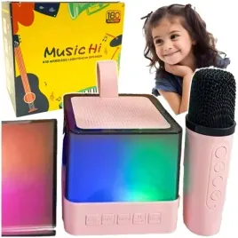 zestaw-karaoke-dla-dzieci-glosnik-mikrofon-bluetooth-k18-led-rgb-rozowy