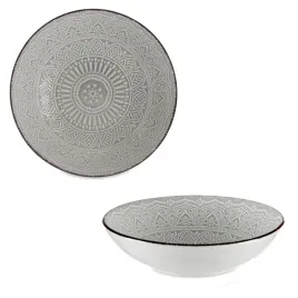 talerz-obiadowy-gleboki-20-cm-mandala-szary-kamionka-do-serwowania-na-zupe