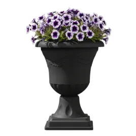 doniczka-okragla-o-27-h-40-cm-grafit-smukla-na-nozce-wzor-3d-kwietnik