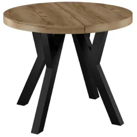 stol-okragly-rozkladany-loft-80-180-craft-zloty