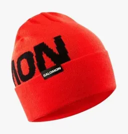 czapka-salomon-hermitage-beanie-cherry-tomato
