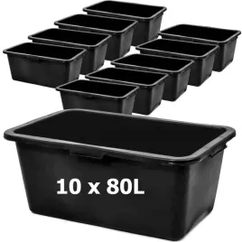 kastra-budowlana-10-szt-do-zaprawy-prostokatna-80-l-pojemnik-78-cm