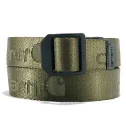 pasek-carhartt-nylon-webbing-ladder-lock-green