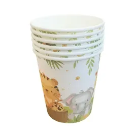kubeczki-papierowe-200ml-wild-one-dzungla-6-szt