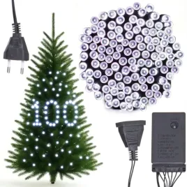 lampki-choinkowe-100-led-mocne-biale-zimne-programator