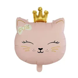 balon-foliowy-46x60cm-kotek-kicia-rozowa