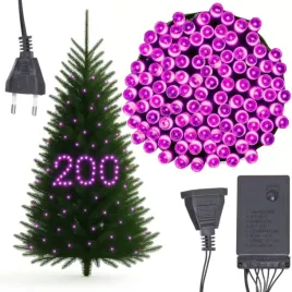 lampki-choinkowe-mocne-200-led-rozowy-programator-zewnetrzne