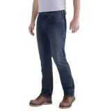carhartt-spodnie-proste-rozmiar-31-32-kolor-niebieski
