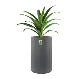 doniczka-okragla-wysoka-premium-coro-round-high-tcr48h-grafitowy