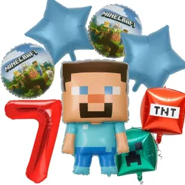zestaw-balonow-7-urodziny-steve-tnt-creeper-cyfra-7-dekoracje