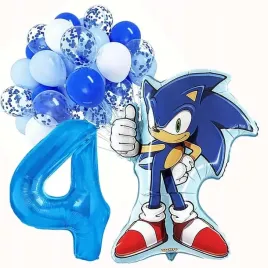 balony-zestaw-balonow-dekoracje-4-urodziny-sonic-22szt