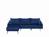 naroznik-led-welurowy-niebieski-varde-stan-nowy