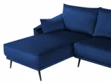 naroznik-led-welurowy-niebieski-varde-stan-nowy