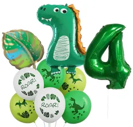 scianka-dekoracje-zestaw-balonow-na-4-urodziny-dinozaur-9szt
