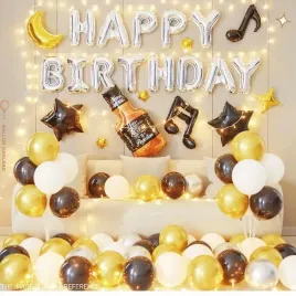 scianka-balonowa-balony-happy-birthday-czarno-zlote-42szt