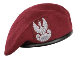 beret-wojskowy-tloczony-wp-wojska-polskiego-z-orlem-bordowy-rozm-61