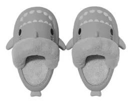 kapcie-domowe-pluszowe-rekiny-laczki-shark-42-43-zimowe-szare