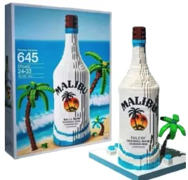 klocki-3d-dla-doroslych-malibu-butelka-dekoracja-kolekcjonerska