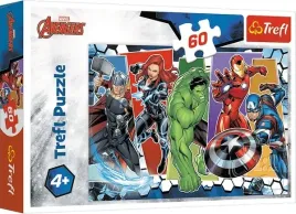 puzzle-marvel-niezwyciezeni-avengersi-60-el-hulk-thor-iron-man-trefl-17357