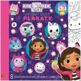 koci-domek-gabi-zrobmy-sobie-plakaty-kolorowanka-8-plakatow-ksiazka-trefl