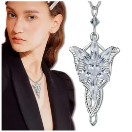 srebrny-naszyjnik-arweny-boho-evenstar-pierscieni-wladca-gwiazda-celebrytka