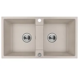 zlewozmywak-dwukomorowy-kuchinox-rab-granit-bezowy