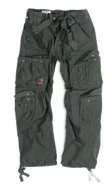 sponie-meskie-bojowki-surplus-airborne-vintage-100percent-bawelna-czarne-xl