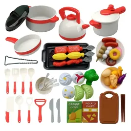 zestaw-dzieciecych-akcesoriow-kuchennych-62el-czerwony-w087