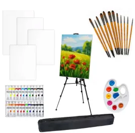 zestaw-malarski-artystyczny-sztaluga-farby-plotna-pedzle-paleta-42el-ml20