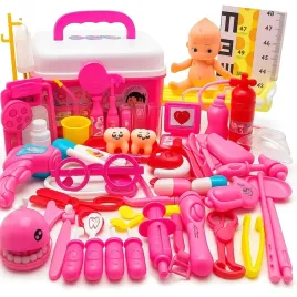 zestaw-maly-doktor-dentysta-akcesoria-apteczka-stroj-pielegniarki-74el-w093