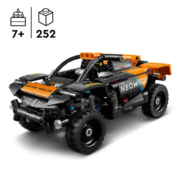 klocki-lego-technic-neom-mclaren-extreme-e-race-car-42166-252-elementy-liczba-elementow-252