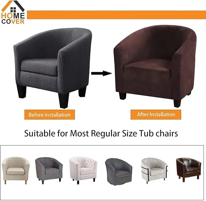 welurowy-pokrowiec-na-fotel-elastyczny-premium-brazowy