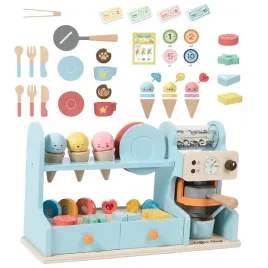 drewniany-ekspres-do-kawy-kawiarnia-cukiernia-zestaw-lodziarnia-w062